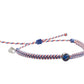 Ocean Drop Bracelet - Red, White, and Blue
