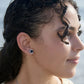 Osborne Reef Stud Earrings - on female model.