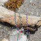 4ocean Braided Anklets - Electric Green, Patriotic Twist, Tropical Summer