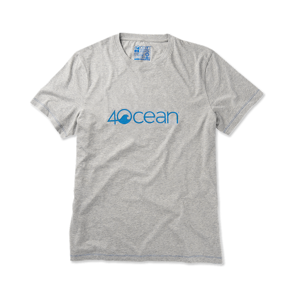 4ocean logo unisex men's and women's t-shirt - grey